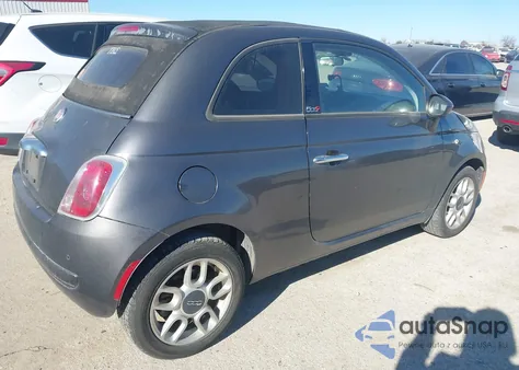 2015 Fiat 500C Pop z USA, uszkodzony, nr VIN 3C3CFFDR0FT562052